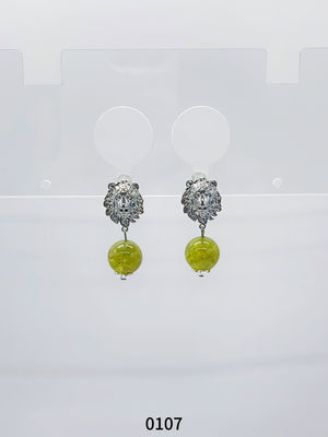 Natural Gemstone Earring Series 0107