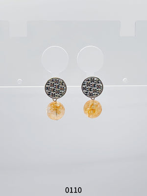 Natural Gemstone Earring Series 0110