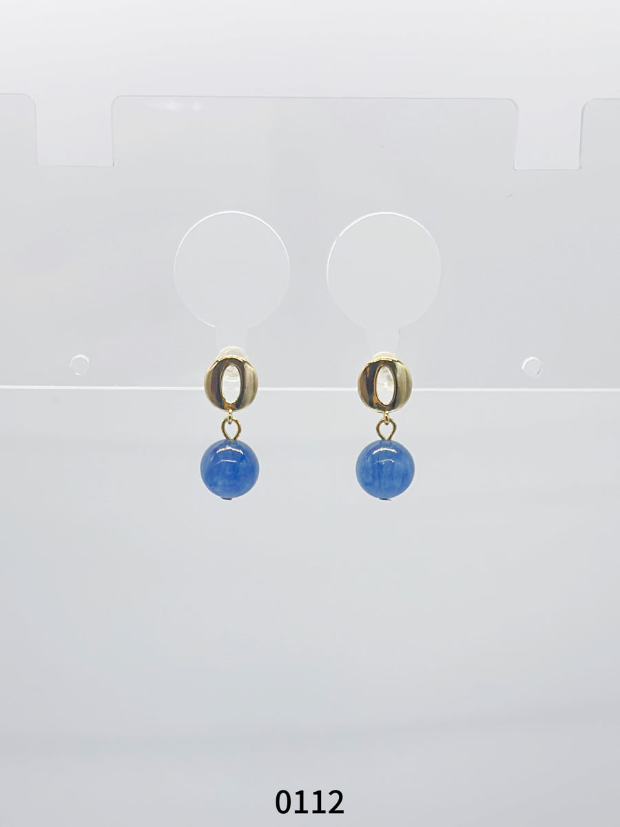 Natural Gemstone Earring Series 0112