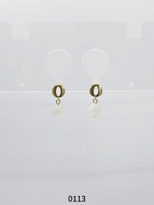 Natural Gemstone Earring Series 0113