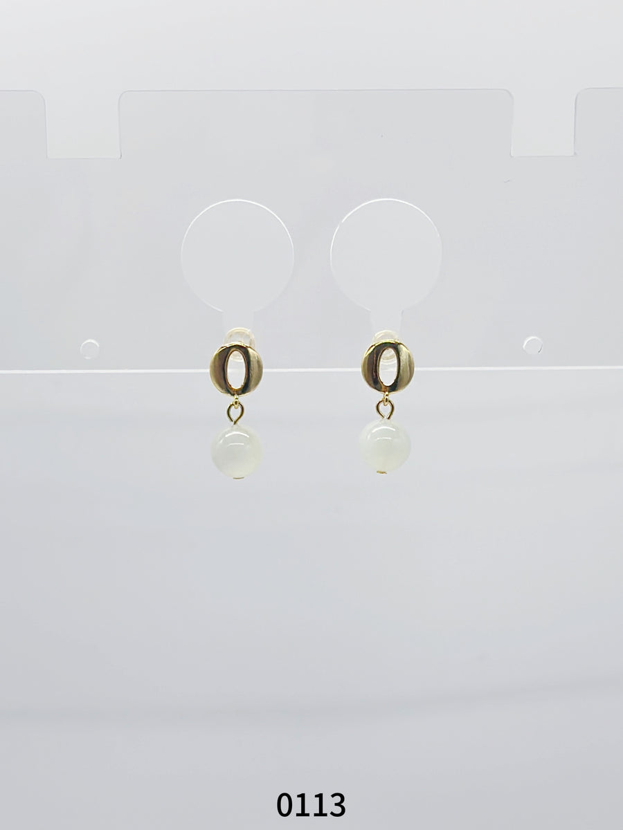 Natural Gemstone Earring Series 0113