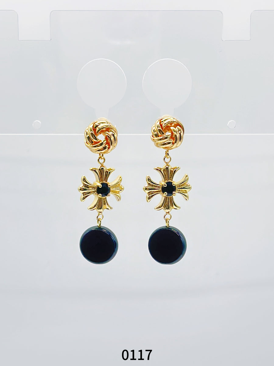 Natural Gemstone Earring Series 0117