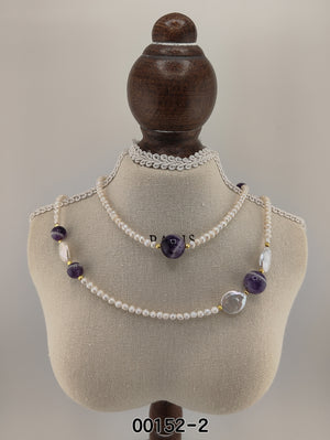 Natural Gemstone Necklace Series 00152