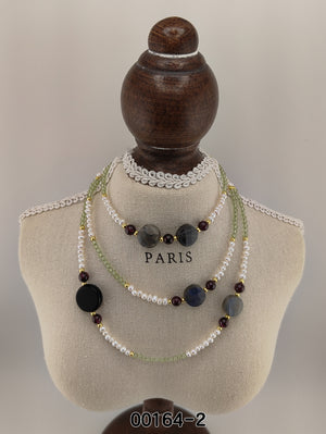 Natural Gemstone Necklace Series 00164