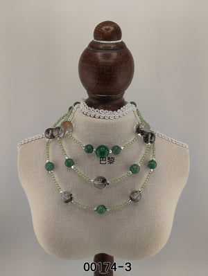 Natural Gemstone Necklace Series 00174