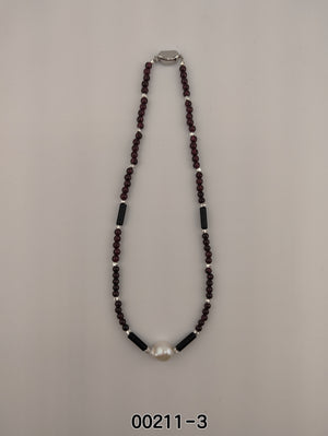 Natural Gemstone Necklace Series 00211