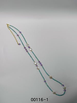 Natural Gemstone Necklace Series 00116