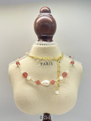 Natural Gemstone Necklace Series 0012