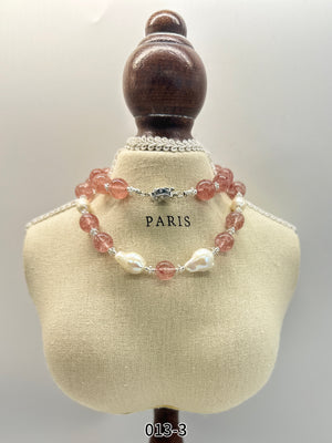 Natural Gemstone Necklace Series 0013