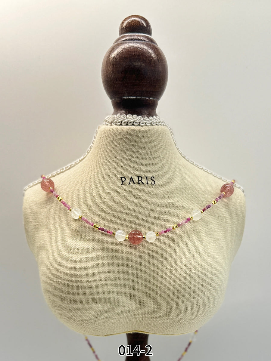 Natural Gemstone Necklace Series 0014