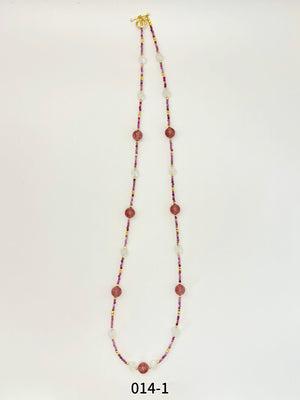 Natural Gemstone Necklace Series 0014