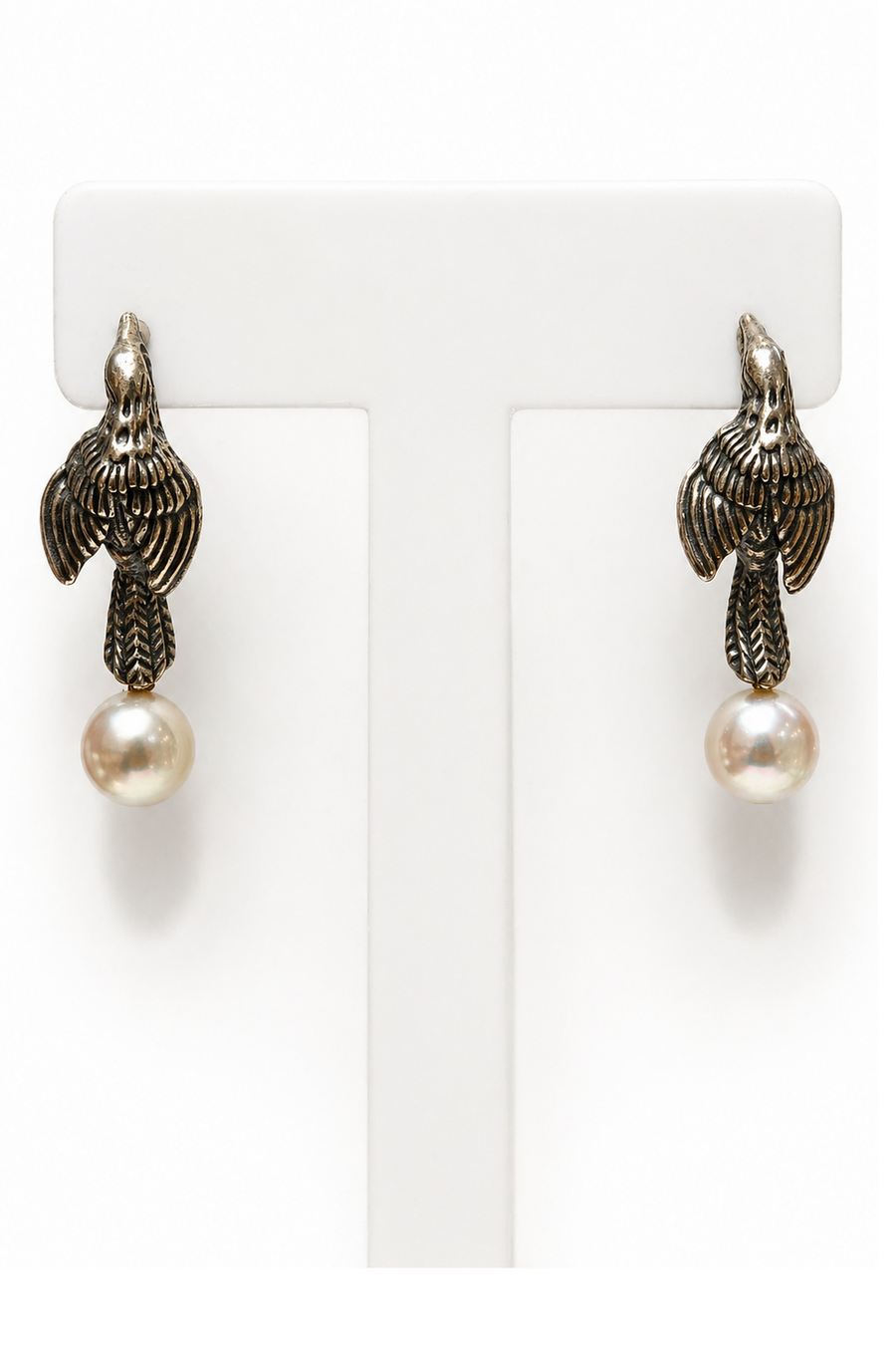 Silver Akoya Pearl Earrings