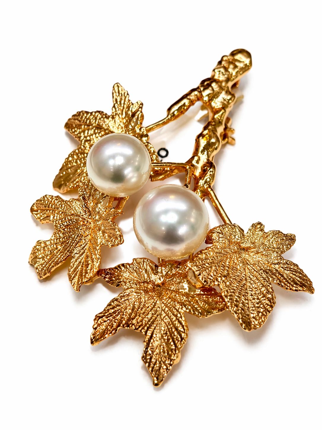Silver South Sea Pearl Brooch