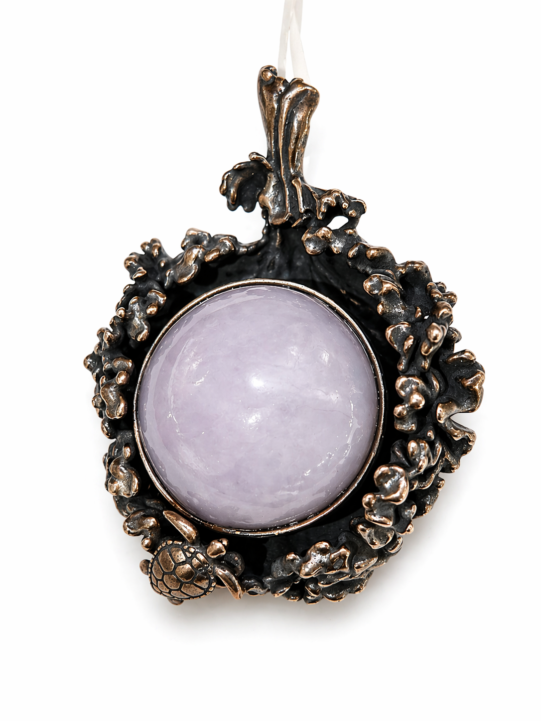 Silver Jade Pendant