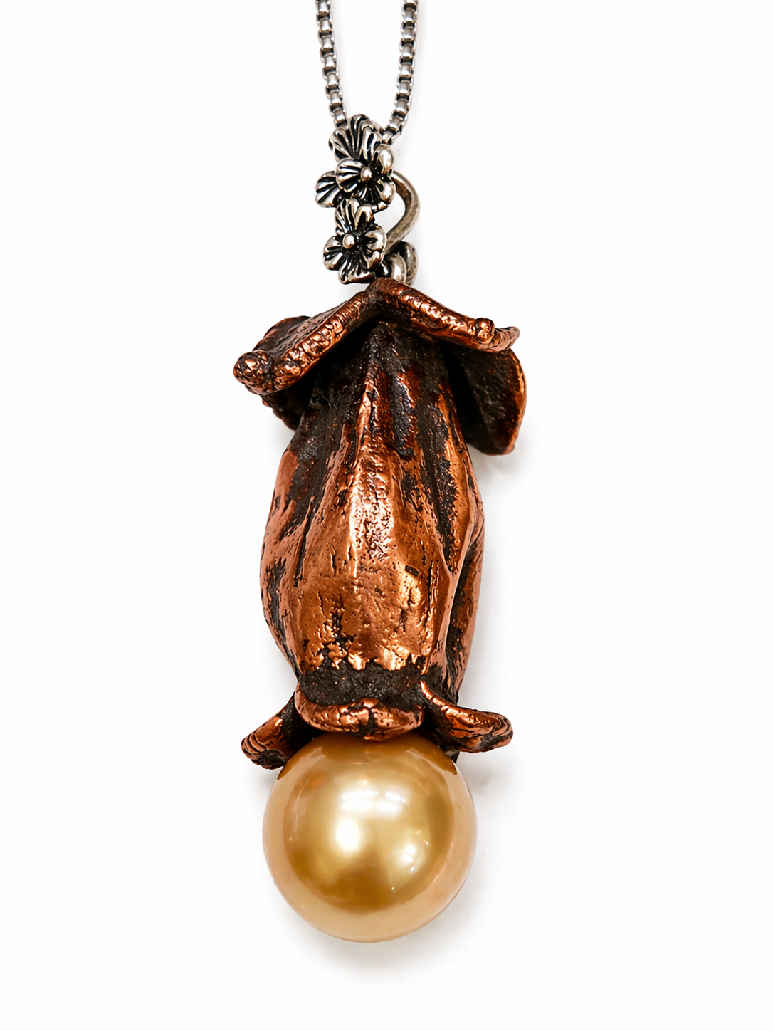 Silver South Sea Pearl Pendant