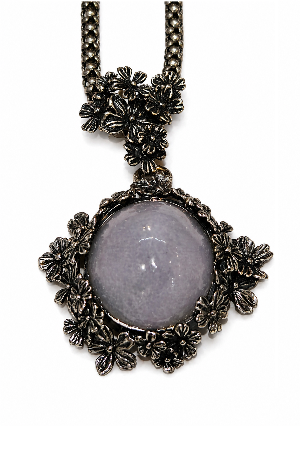 Silver Tanzanite Pendant