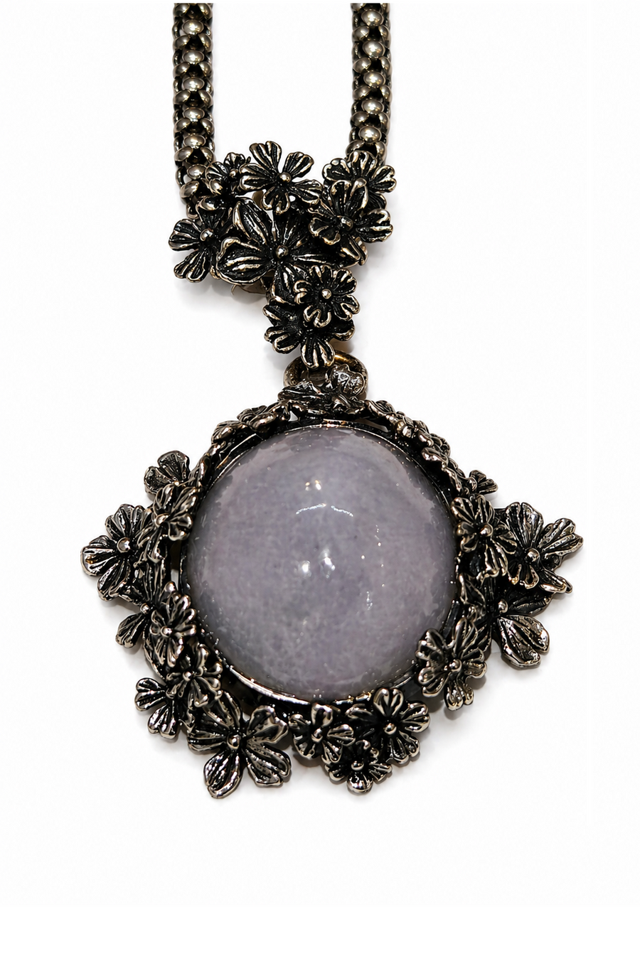Silver Tanzanite Pendant