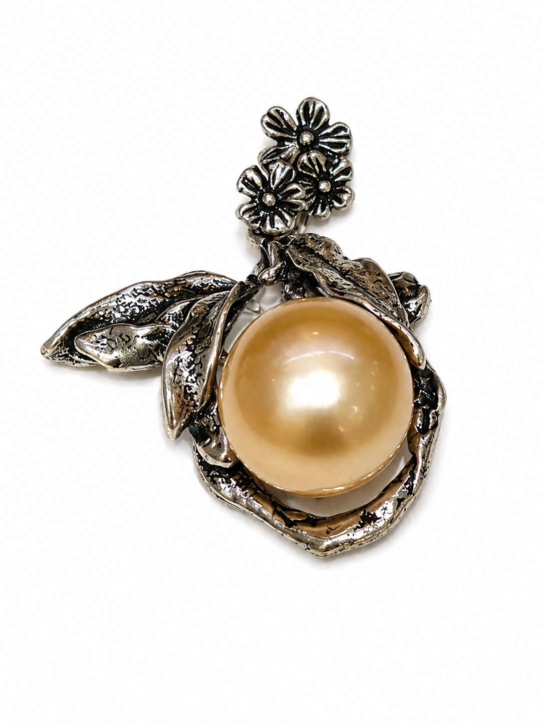 Silver South Sea Pearl Pendant