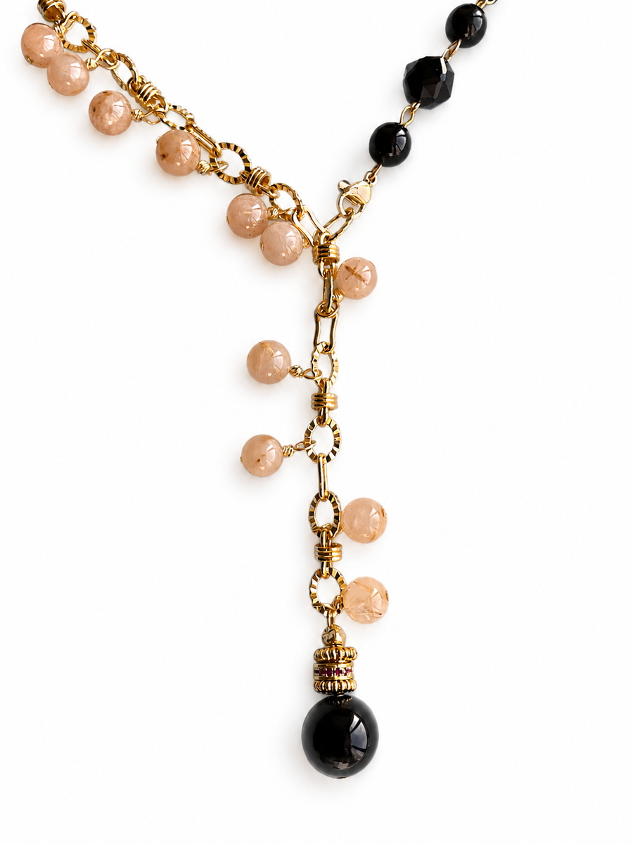 Short Natural Stone Necklace