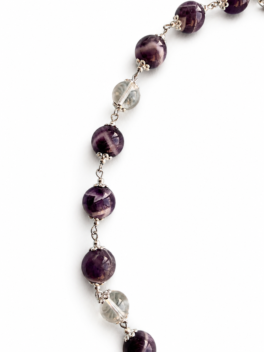 Short Natural Stone Necklace