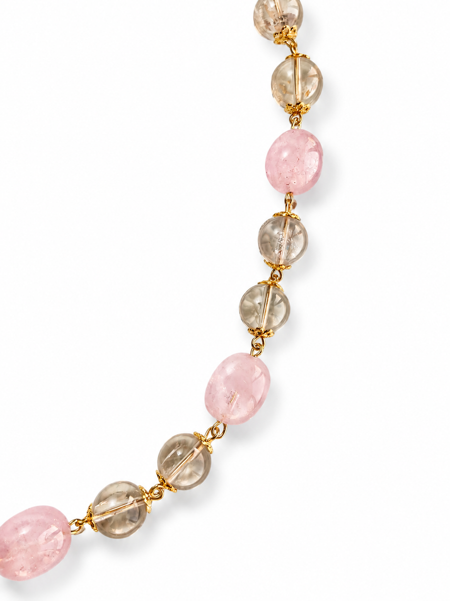 Short Natural Stone Necklace